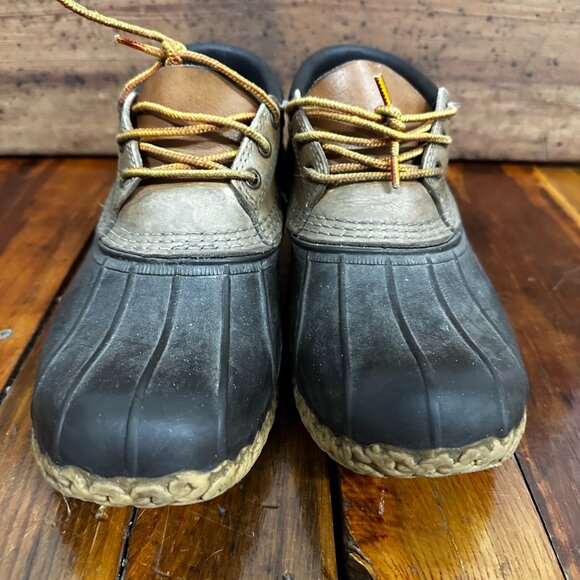 VTG LL Bean Bean Boots, Rubber Mocs Size 9 (G) - Picture 5 of 9
